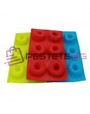 Силиконова форма за понички 6 гнезда